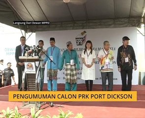 PRK Port Dickson: Pertembungan tujuh penjuru pada 13 Oktober - SPR