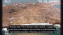 Rus donanması Yılan Adası'nı ele geçirdi