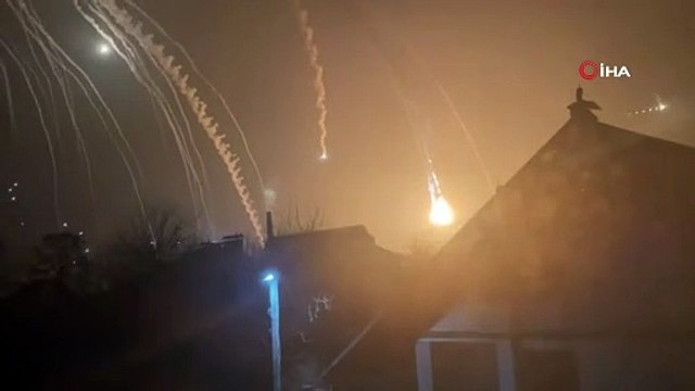 Ukrayna İçişleri Bakanlığı: Kiev üzerinde bir düşman 'hava aracı' vuruldu