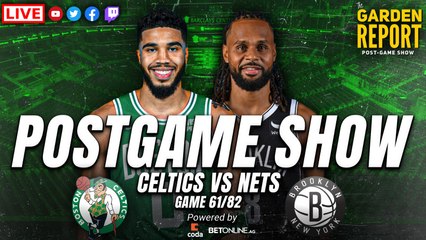 Garden Report: Celtics Blow Out Nets 129-106, Marcus Smart Returns