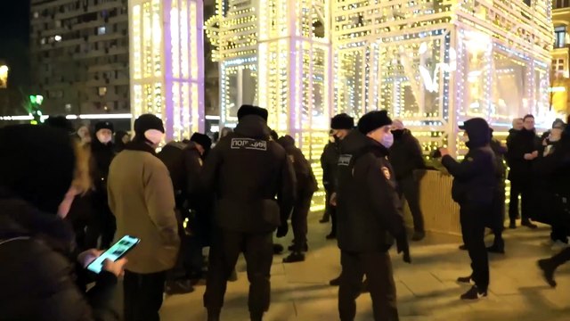 Rusya'da 'savaşa hayır' gösterileri yapılıyor