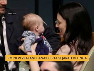 PM New Zealand, anak cipta sejarah di UNGA