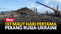 137 maut hari pertama perang Rusia-Ukraine