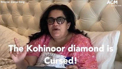 Comedian Zarna Garg urges Queen Elizabeth to return the 'cursed' Kohinoor diamond to India | February 25, 2022 | ACM