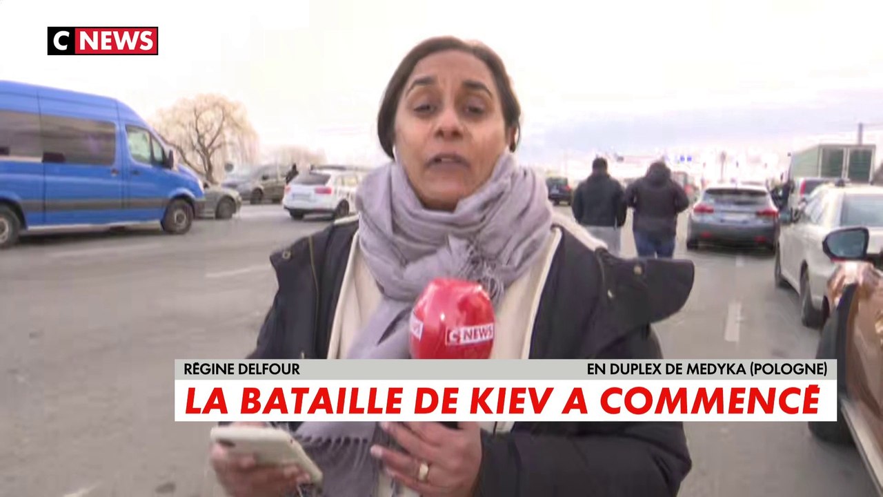 L'inquiétude des Polonais à Medyka, la tension est de plus en plus importante