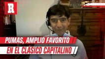 Miguel España ve a Pumas como favorito para ganar el clásico capitalino