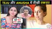 Tejasswi Hits Back At Anusha Dandekar's Taunt ? | Showers Love On Karan