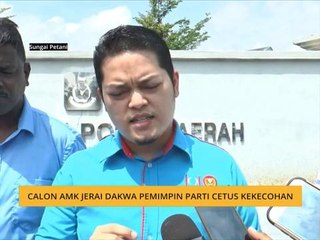 Video herunterladen: Calon AMK Jerai dakwa pemimpin parti cetus kekecohan