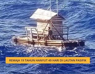 Remaja 19 tahun hanyut 49 hari di Lautan Pasifik