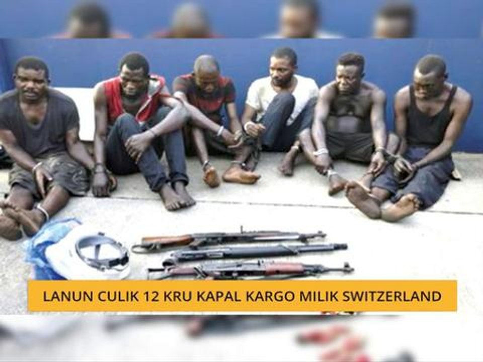 Lanun menculik 12 kru kapal kargo Switzerland