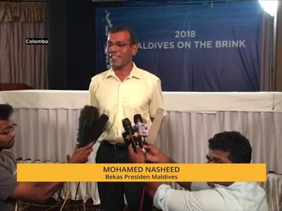 Bekas Presiden Maldives ucap tahniah