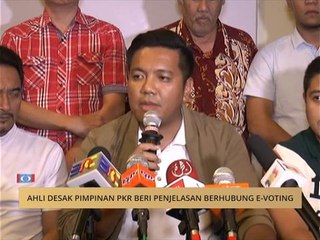 Ahli desak pimpinan PKR beri penjelasan berhubung  e-voting