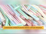 Larangan straw plastik hanya untuk peniaga