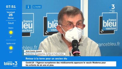 Jean-Louis Joseph, invité de France Bleu Vaucluse