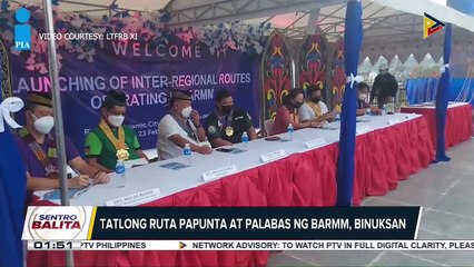 Tatlong ruta papunta at palabas ng BARMM, binuksan; Komportableng biyahe sa mga modern public transportation, dapat na umanong asahan