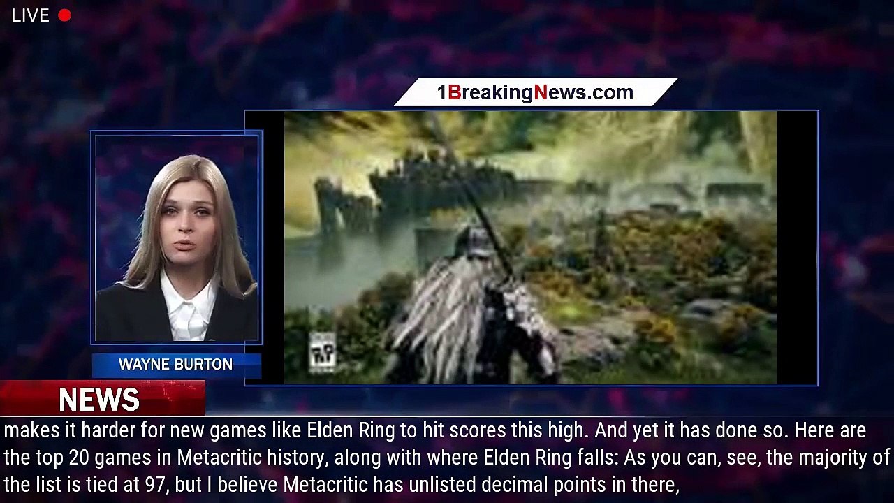 Where 'Elden Ring' Lands In The Top 20 Best Reviewed Games Of All Time