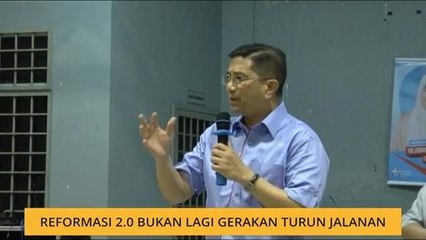 Reformasi 2.0 bukan lagi gerakan turun jalanan