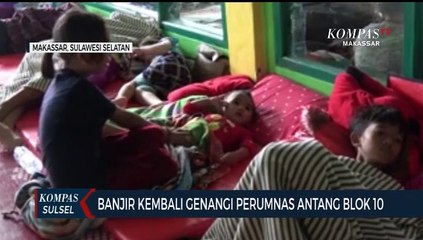 Video herunterladen: Banjir Kembali Genangi Perumnas Antang Blok 10