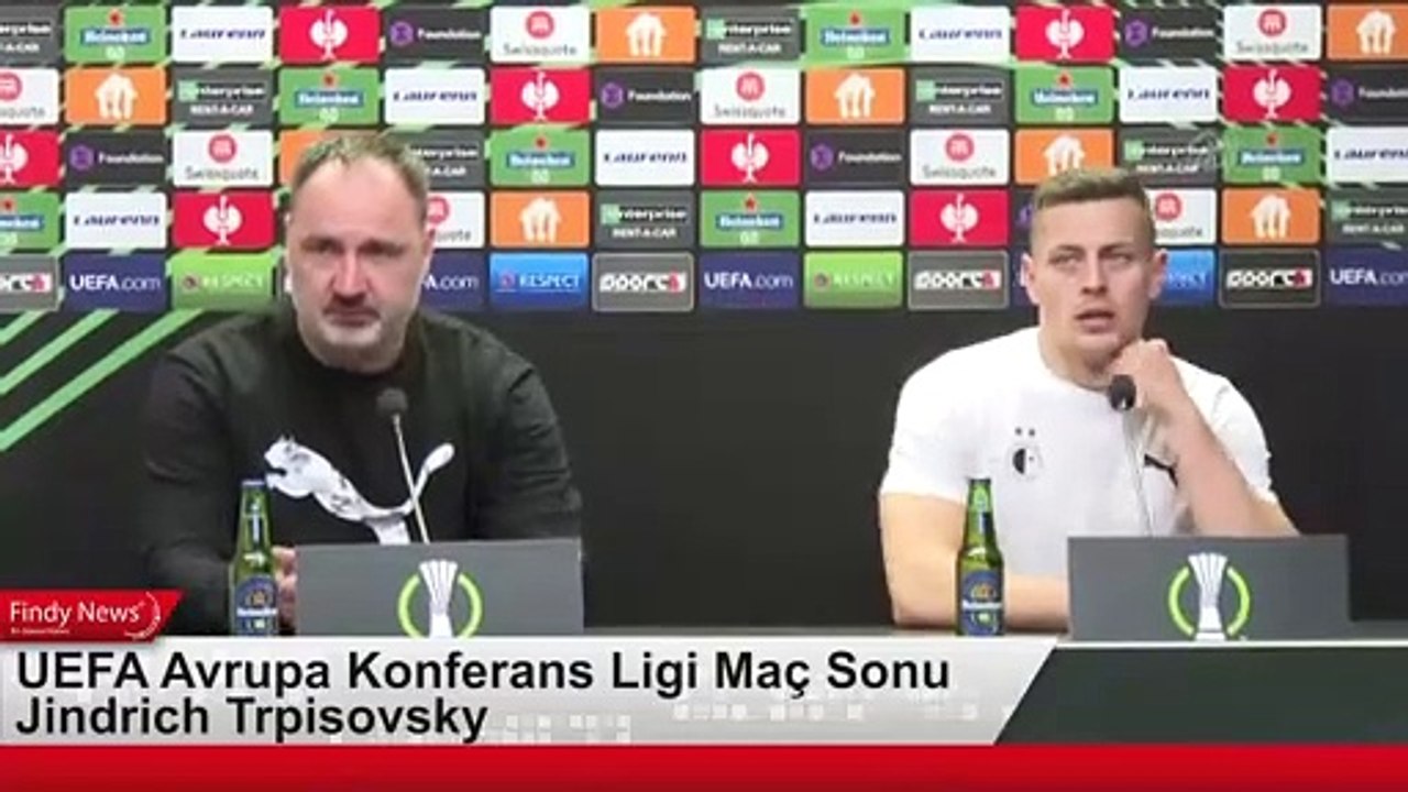 UEFA Avrupa Konferans Ligi Maç Sonu  Jindrich Trpisovsky