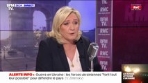 Sanctions contre la Russie: pour Marine Le Pen, 