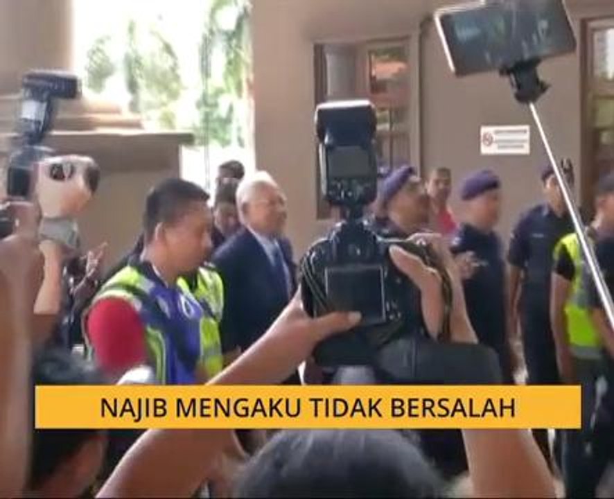 1MDB: Najib Razak mengaku tidak bersalah