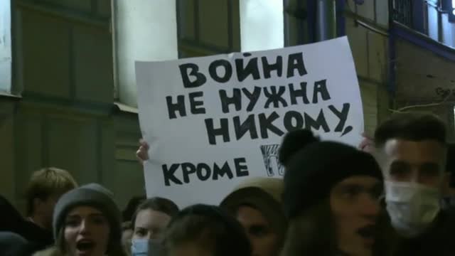 Movilizaciones masivas en todo el mundo contra la guerra en Ucrania