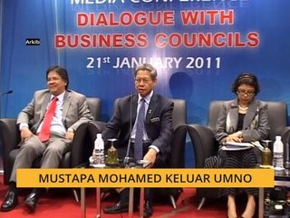 Mustapa Mohamed keluar UMNO