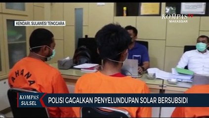 Polisi Gagalkan Penyelundupan Solar Bersubsidi