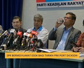 SPR bermesyuarat esok bagi tarikh PRK Port Dickson