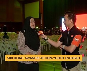 Menjelang Siri Debat Awam  'Re:Action - Youth Engaged'