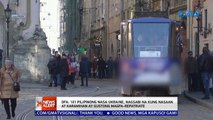 Halos 40 Pilipinong galing Kyiv, Ukraine, bumibiyahe na papuntanng Lviv na malapit sa Poland Border para sa kanilang repatriation | 24 Oras News Alert
