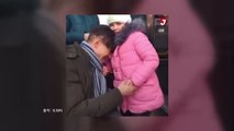 [영상] 전쟁터 가는 아빠 끌어안고 펑펑 운 딸... / YTN