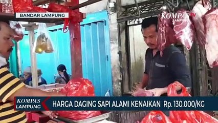 Download Video: Harga Kedelai hingga Daging Meroket di Lampung