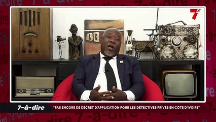 Narcisse Dozo : "Pour être détective privé, il faut faire l'objet d'une enquête de moralité".