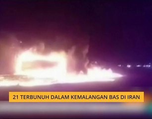 21 terbunuh dalam kemalangan bas di Iran
