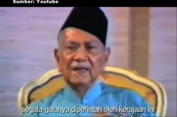Tunku Abdul Rahman 1988 Speech