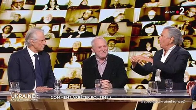 Guerre en Ukraine : Dominique de Villepin remet à sa place Bernard-Henri Lévy sur France 2