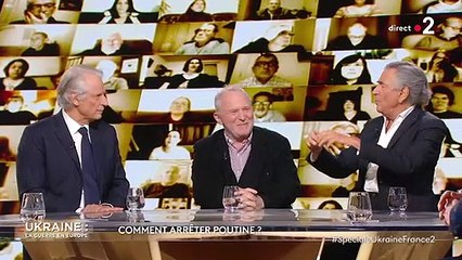 Guerre en Ukraine : Dominique de Villepin remet à sa place Bernard-Henri Lévy  sur France 2