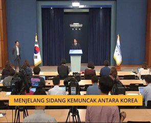 Menjelang sidang kemuncak antara Korea