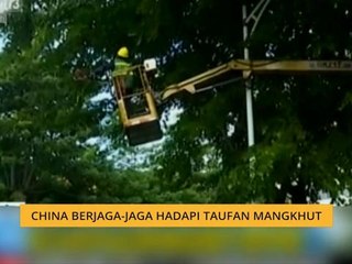 China berjaga-jaga hadapi taufan Mangkhut