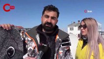 Van'daki snowboard tutkunlarından nefes kesen gösteri