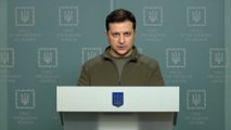 Le président Zelensky exhorte les Russes à protester contre l'invasion de l'Ukraine : «Combattez pour nous. Battez-vous contre la guerre»