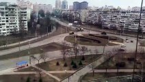 Rus tankları Kiev'e böyle girdi
