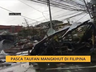 Pasca taufan Mangkhut di Filipina