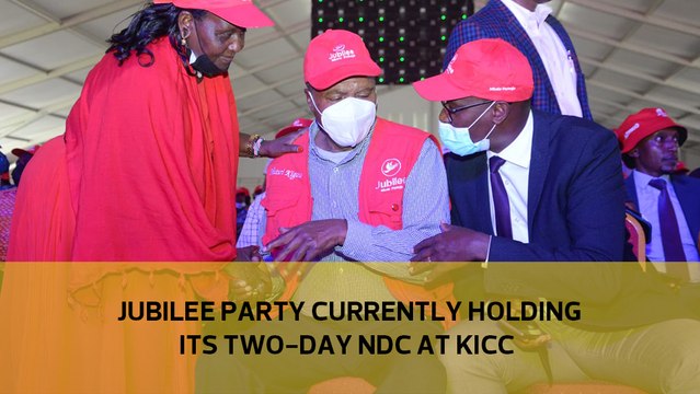 Jubilee Party currently holding its two-day NDC at KICC