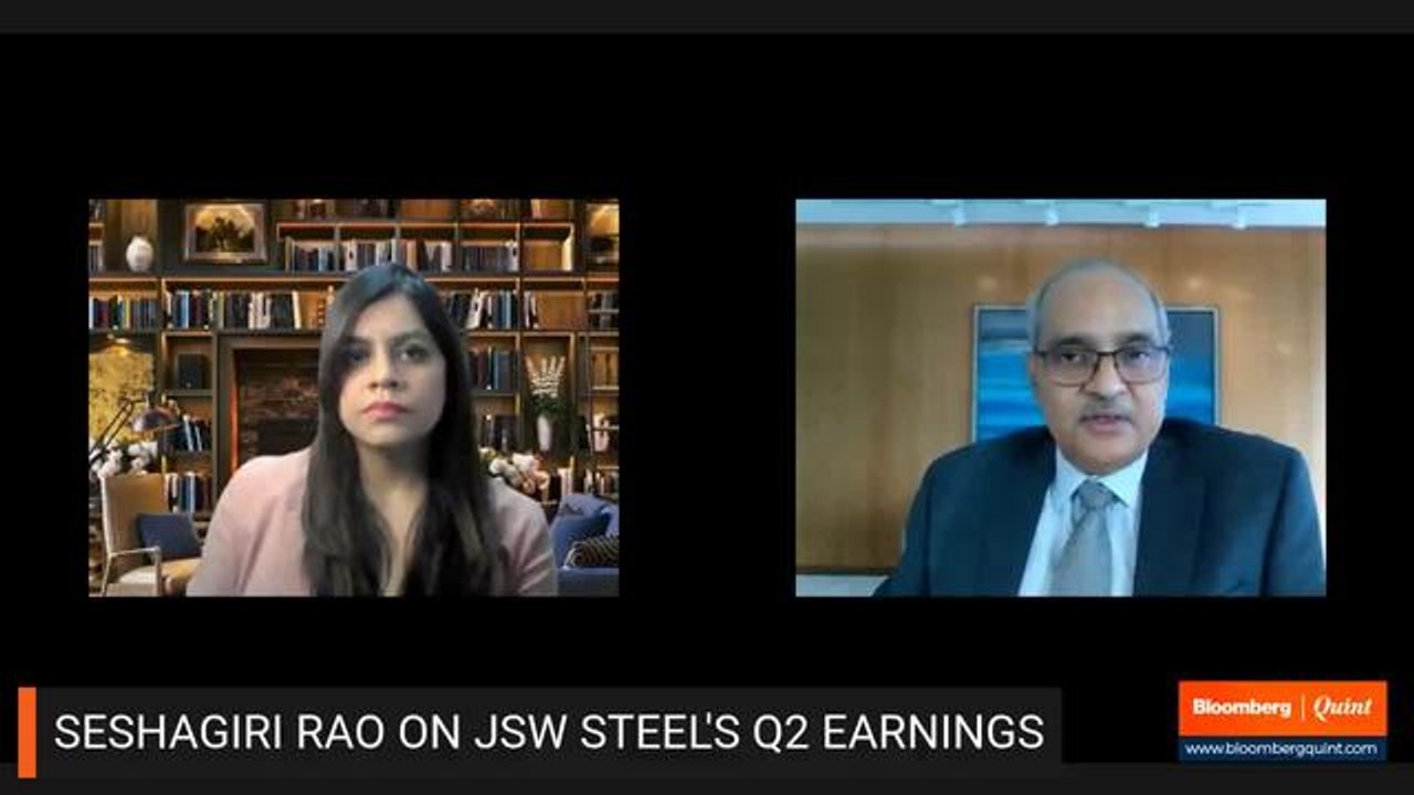 JSW Steel's Seshagiri Rao On Company's Q2 Earnings