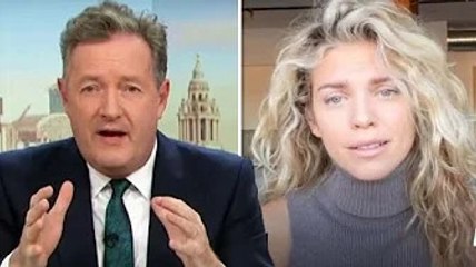 'So cringe I can feel my eyeballs curling!' Piers Morgan blasts 90210 star's plea to Putin