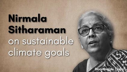 Net-Zero Target Is Noble But Not Within Any Climate Framework: FM NIirmala Sitharaman