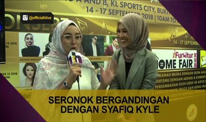 Nabila Razali seronok bergandingan dengan Syafiq Kyle