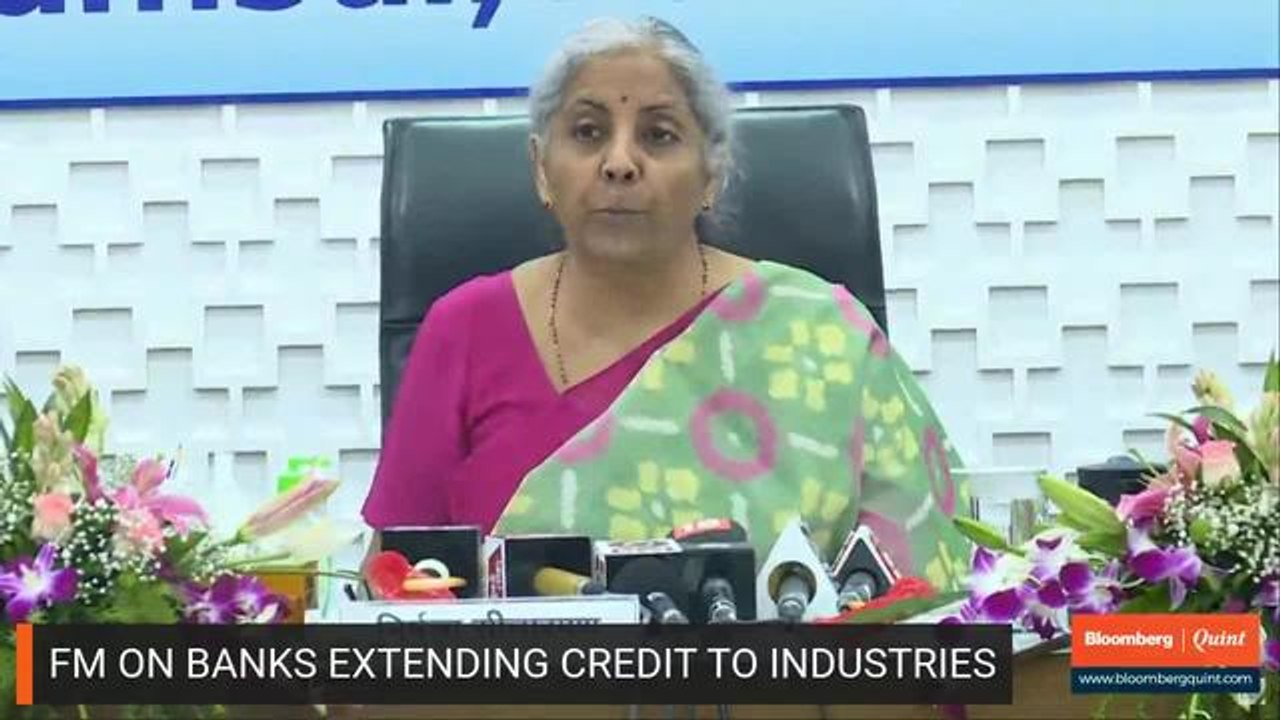 Finance Minister Nirmala Sitharaman Addresses The Media